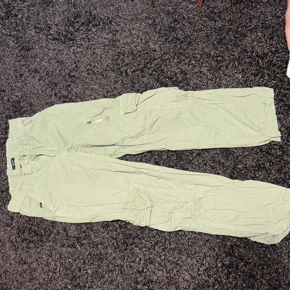 Light Green Cargo Pants - Picture 2 of 6